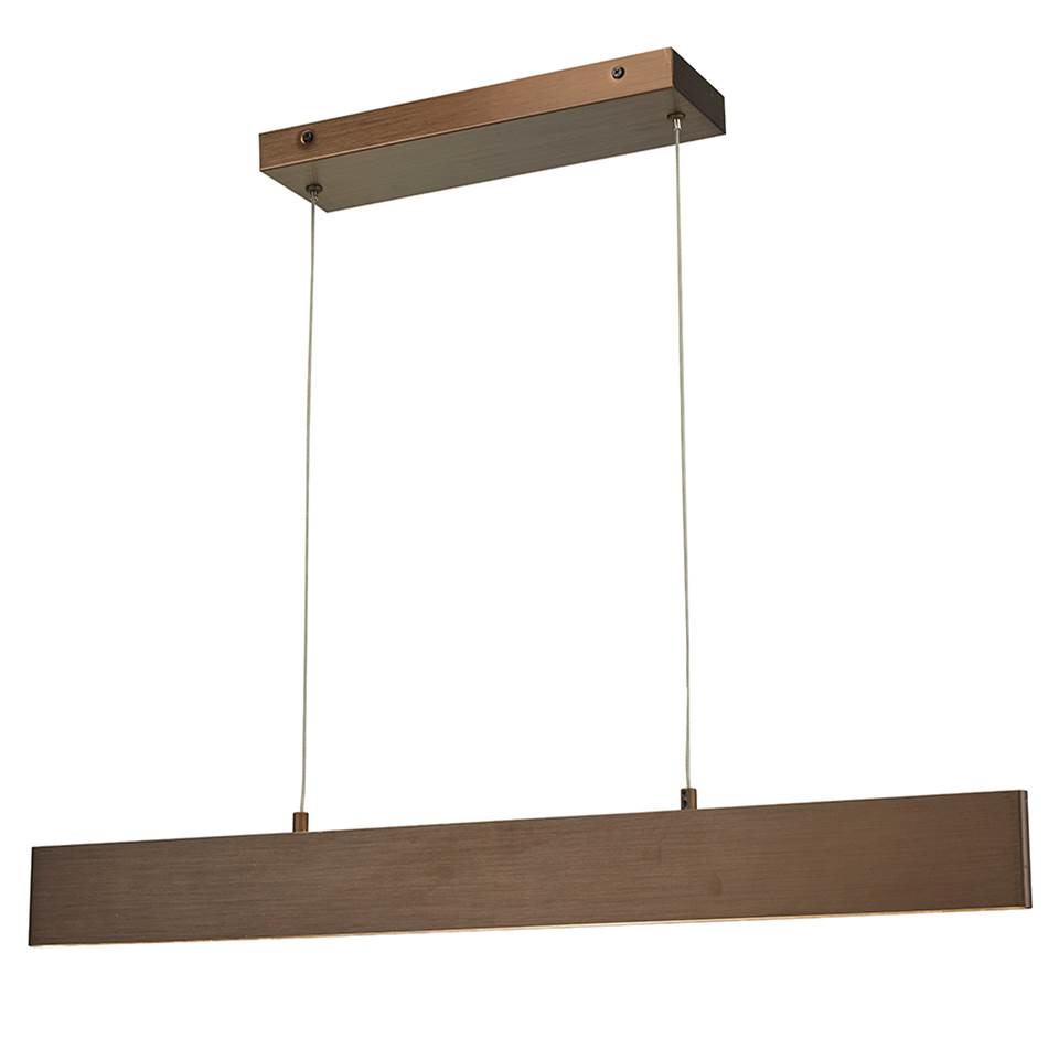 Abra Lighting 32'' Cable Suspended LED Pendant with Up-Down Light