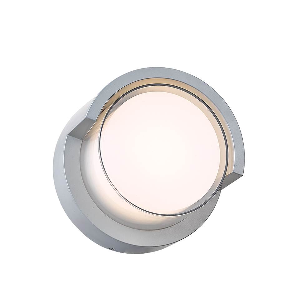 Abra Lighting Round Wet Location Wall Sconce