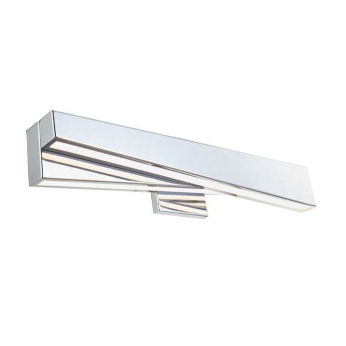 Abra Lighting (m) Offset Linear Vanity with Acrylic Diffuser