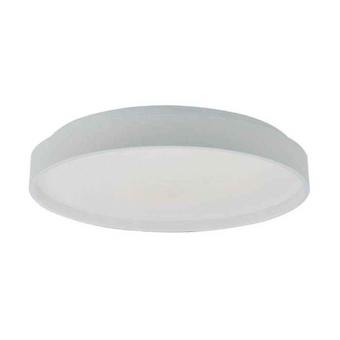 Abra Lighting 10'' Low Profile Flushmount with Soft Uplight