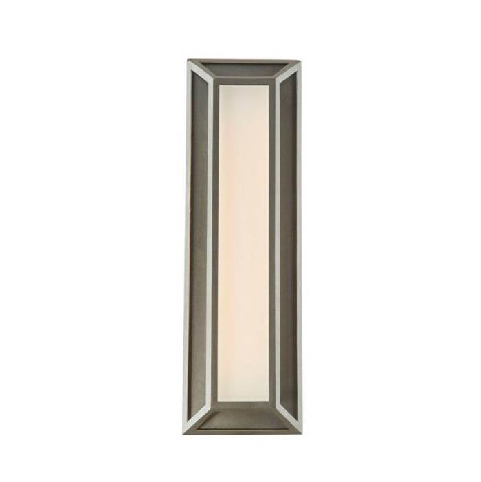 Abra Lighting Wet Location Low Profile Miter Glass Wall Fixture