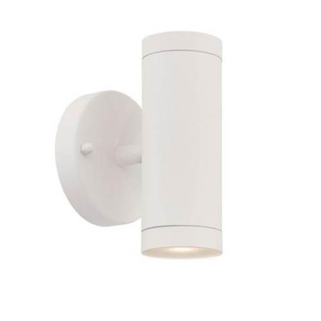 Acclaim Lighting Integrated LED 2-Light Textured White Wall Light