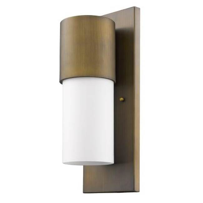 Acclaim Lighting Cooper 1-Light Raw Brass Wall Light