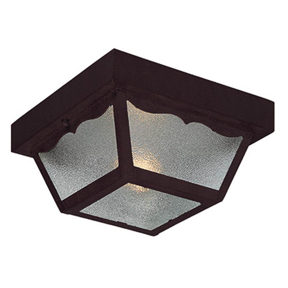 Acclaim Lighting Builder''s Choice 1-Light Matte Black Ceiling Light