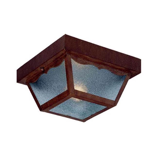 Acclaim Lighting Builder''s Choice 1-Light Burled Walnut Ceiling Light