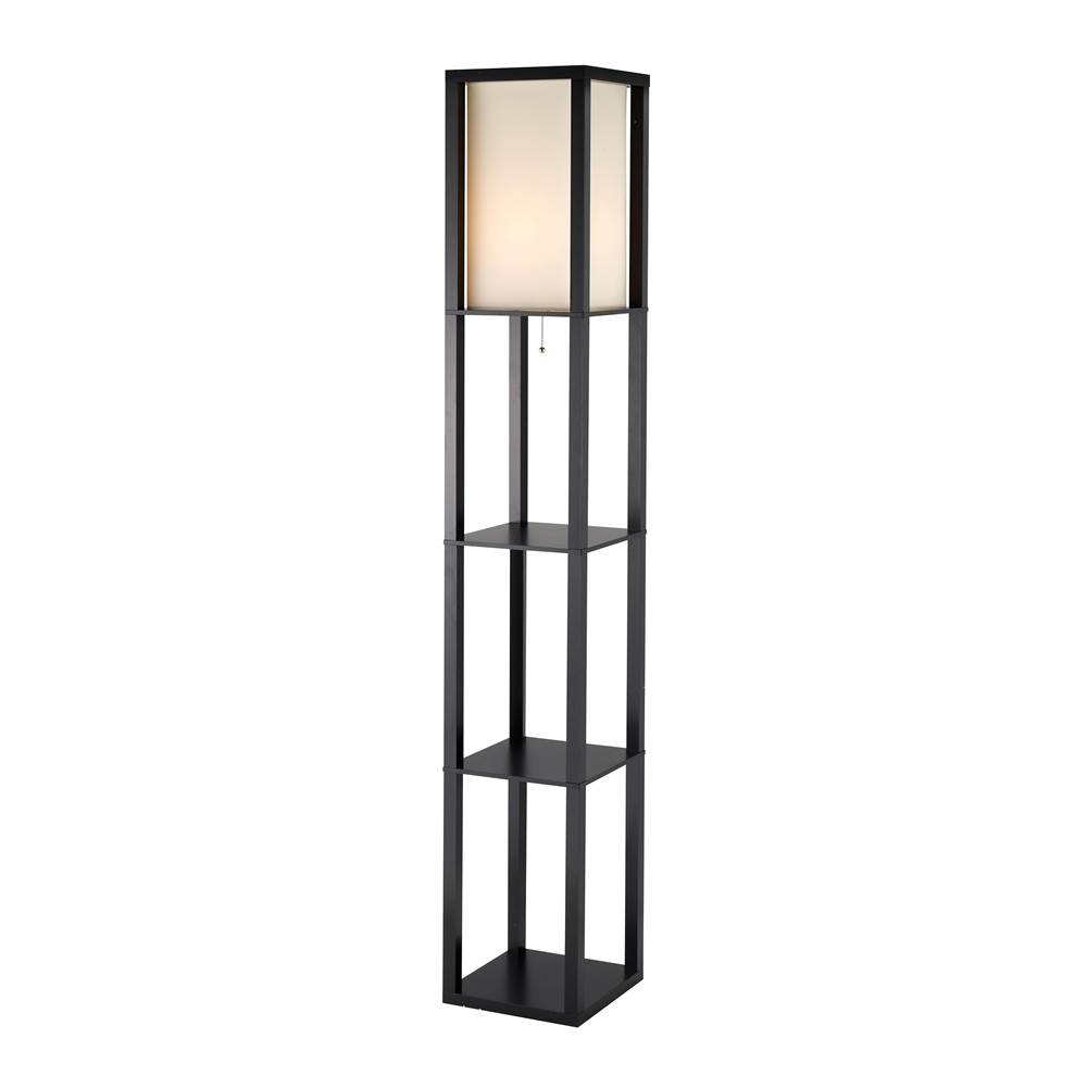 Adesso Titan Tall Shelf Floor Lamp