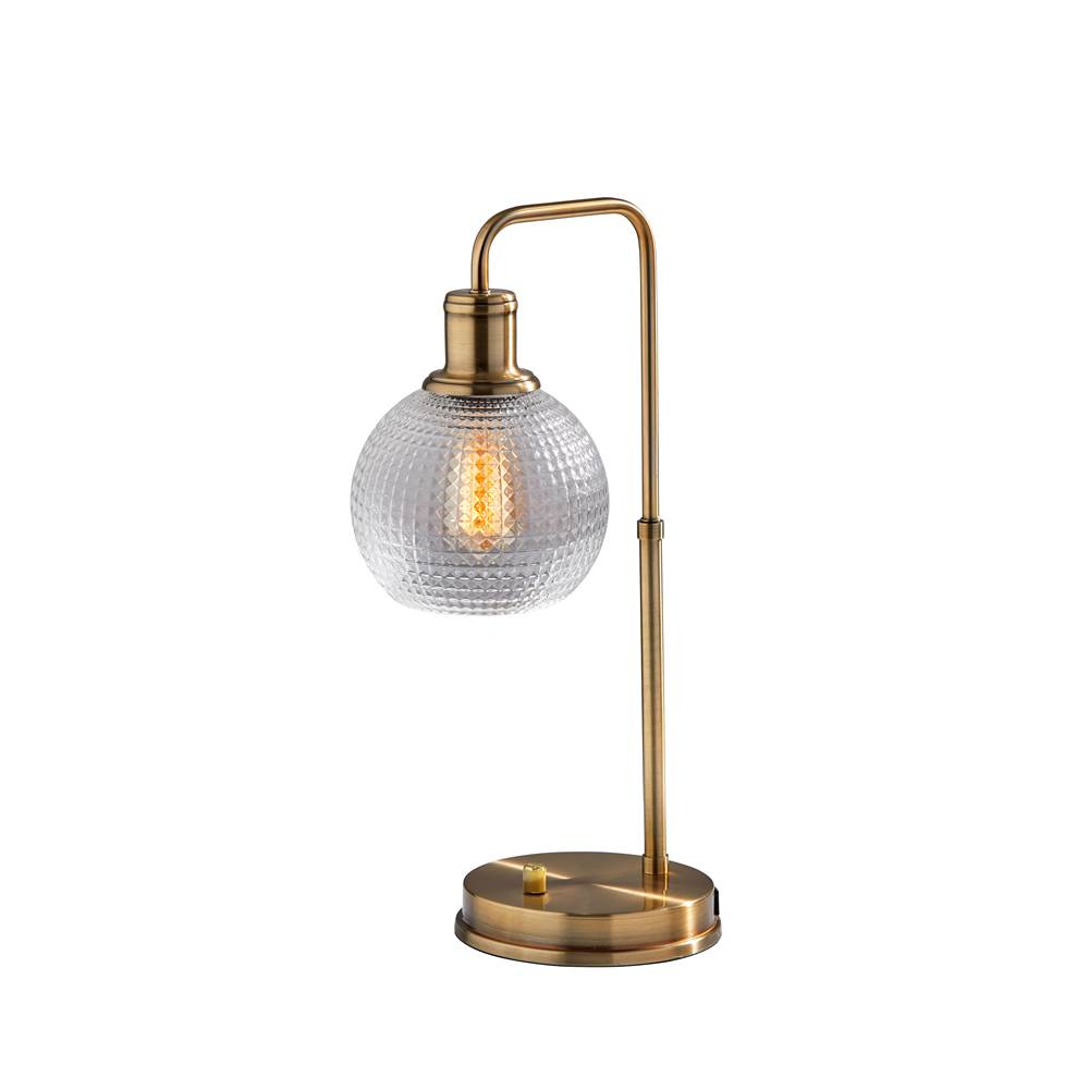 Adesso Barnett Globe Table Lamp