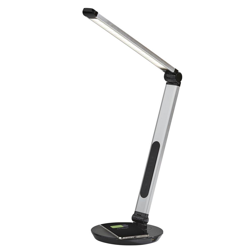 Adesso Rodney LED AdessoCharge Wireless Charging Multi-Function Desk Lamp