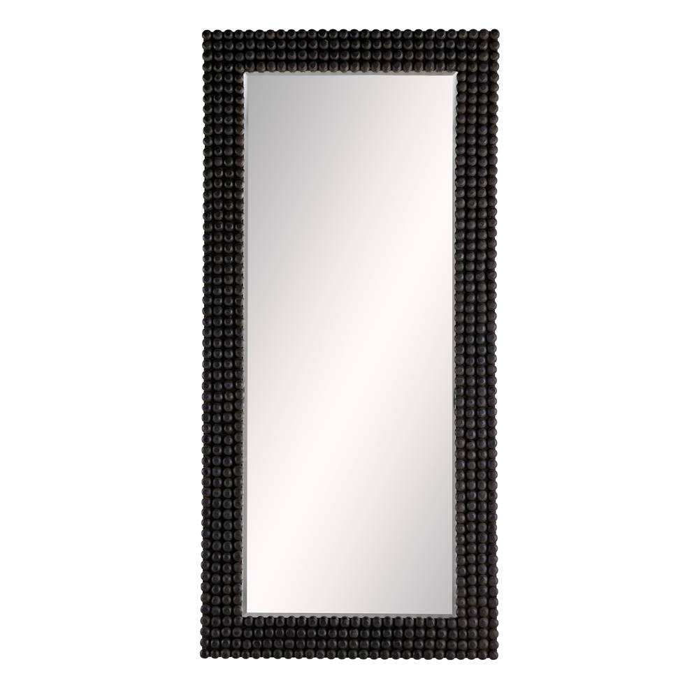 Arteriors Home Black Stained Wood/Beveled Mirror