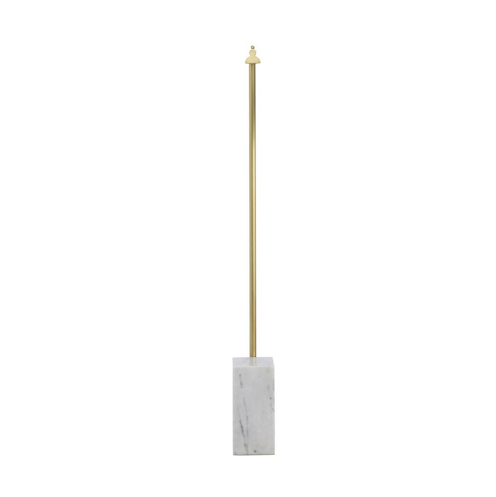 Arteriors Home Antique Brass/White Marble