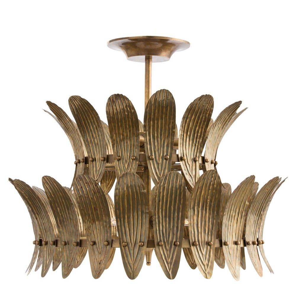 Arteriors Home 8 Light/Vintage Brass/Frosted Acrylic Diffuser