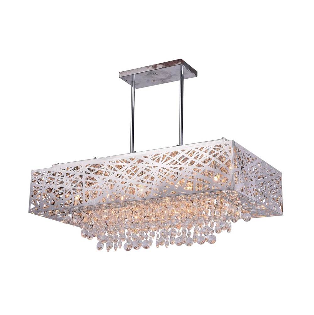 CWI Lighting Eternity 12 Light Chandelier With Chrome Finish