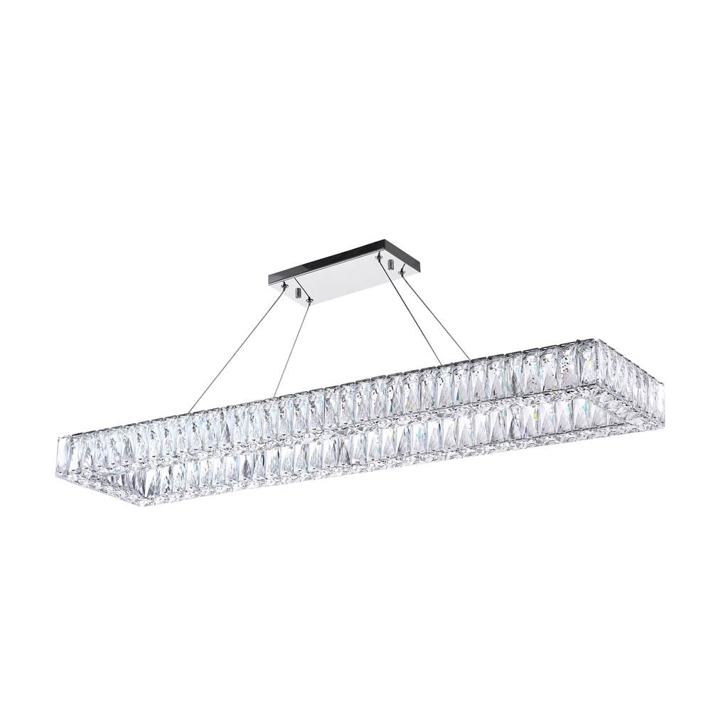 CWI Lighting Felicity LED Chandelier With Chrome Finish