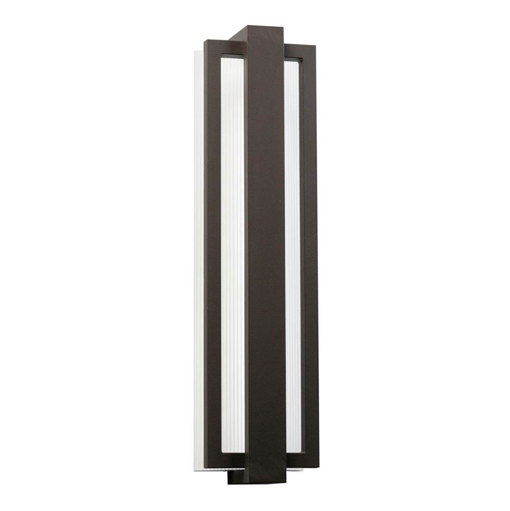 Kichler Lighting Sedo 24.25'' LED Outdoor Wall Light with Clear Polycarbonate Diffuser in Architectural Bronze