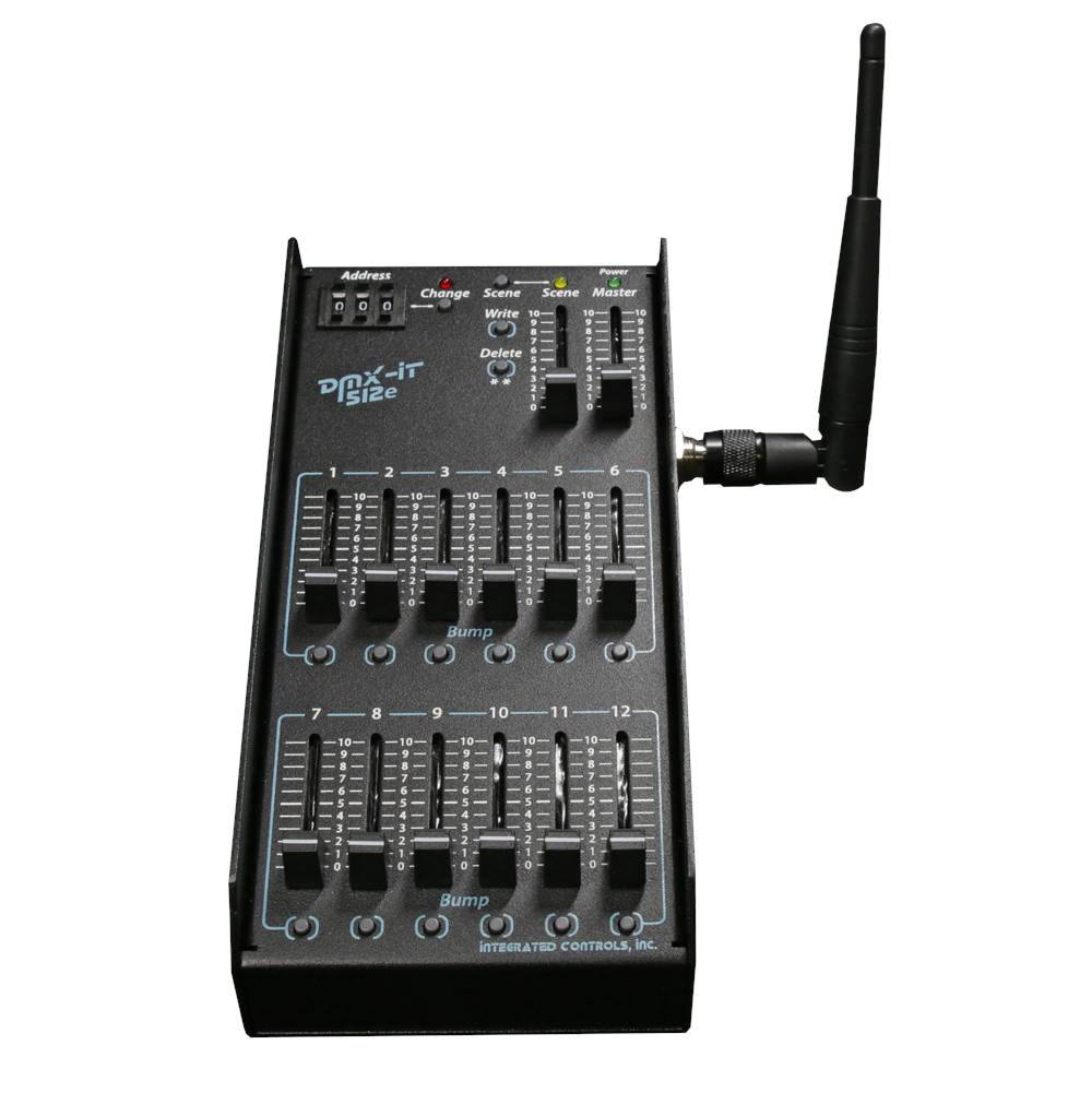 Look Solutions 12 Channel Addressable Dmx Controller Plus Wireless
