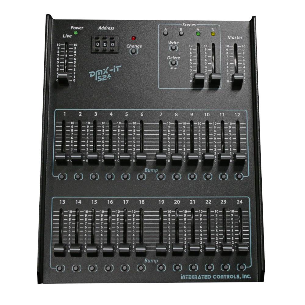Look Solutions 24 Channel Addressable Dmx Controller Plus Wireless