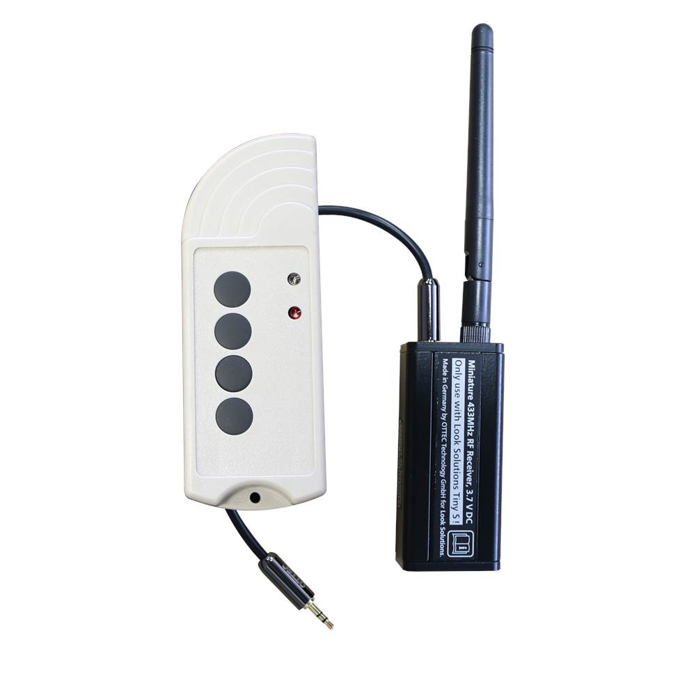 Look Solutions Radio Remote, Mini (4 Button Grey)