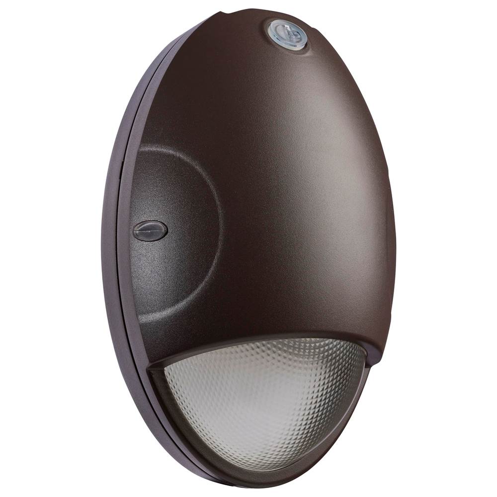 Nuvo LED SMALL EM WALL PACK BRONZE