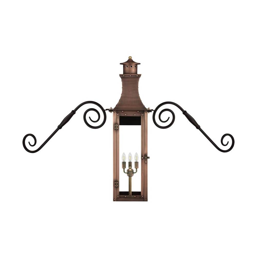 Primo Lanterns Bishop 36E Electric with moustache scrolls
