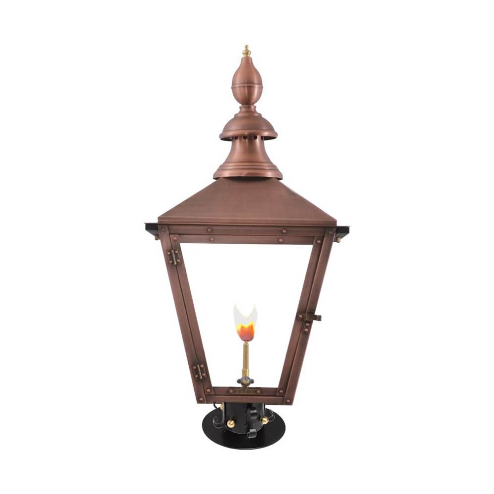 Primo Lanterns Charleston 35G Gas with Pier and Post mount