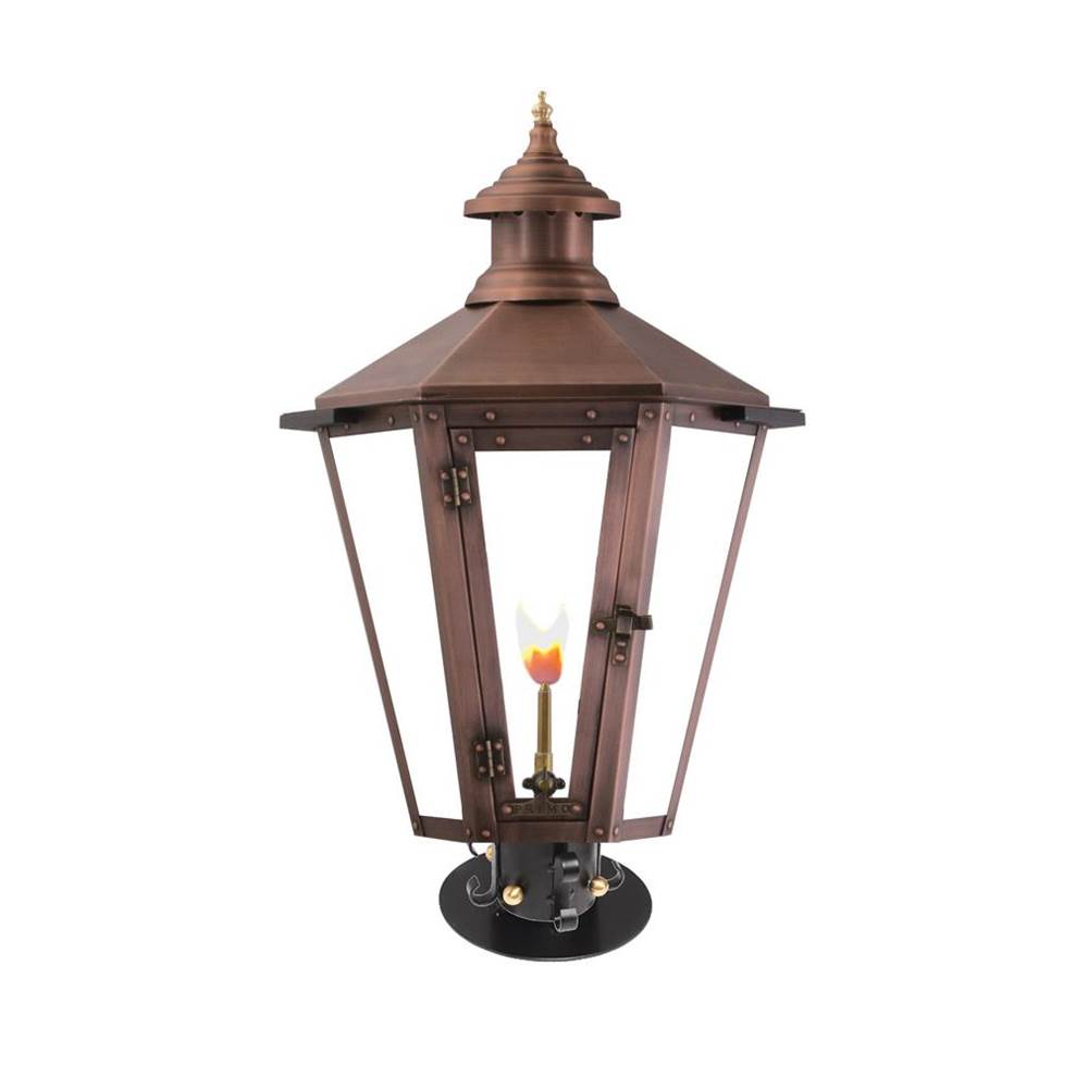 Primo Lanterns Nottoway 26G Gas with Pier and Post mount