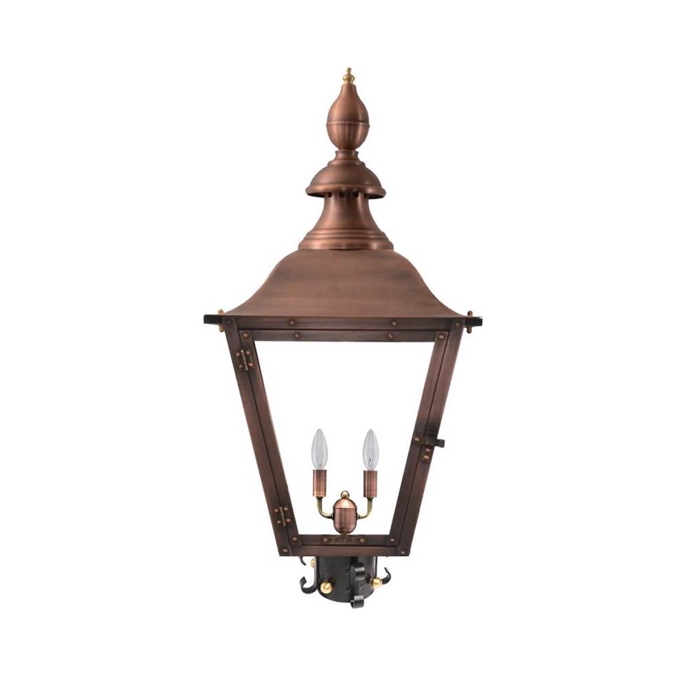 Primo Lanterns Oak Alley 33E Electric with Post mount