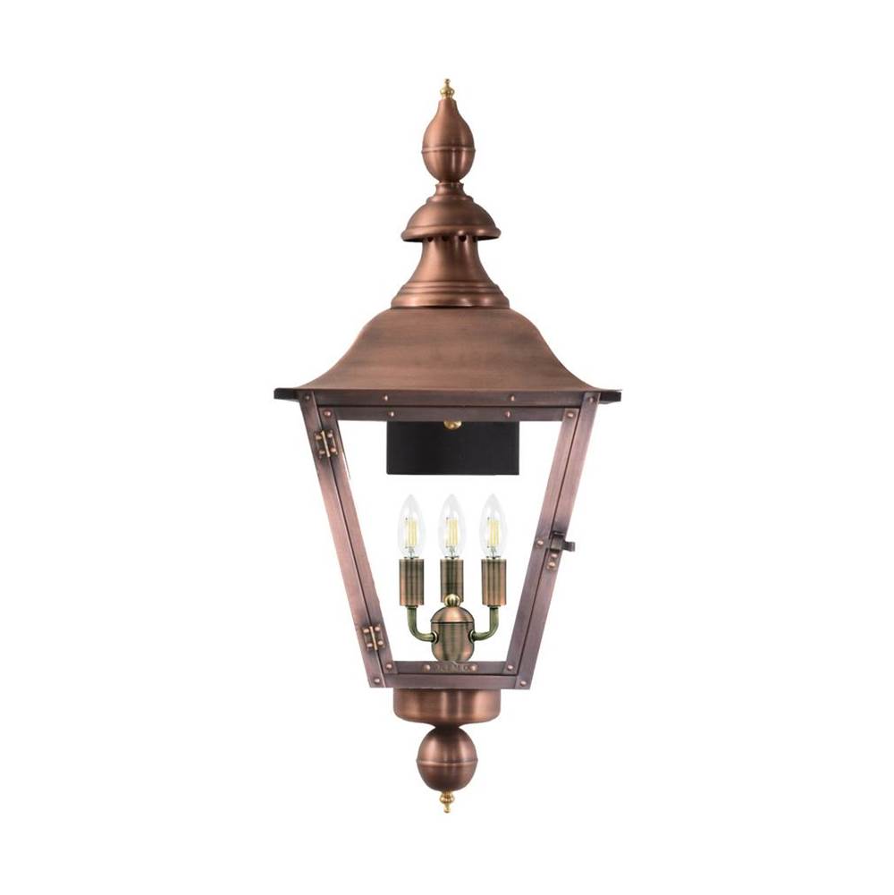 Primo Lanterns Oak Alley 36E Electric with wall mount
