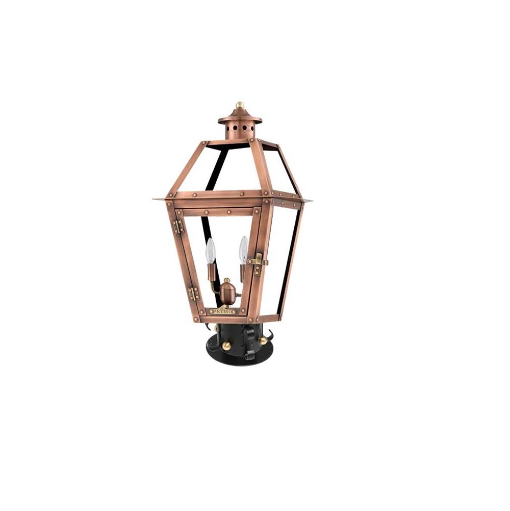 Primo Lanterns Orleans-22'' Electric Post Mount and Column Top