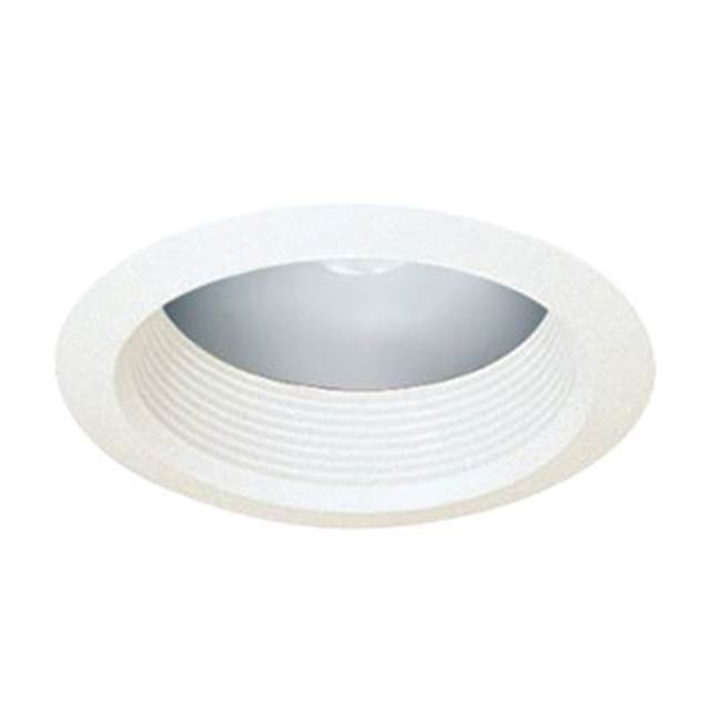 RP Lighting + Fans 6'' Reflector with White Baffle - Damp LED