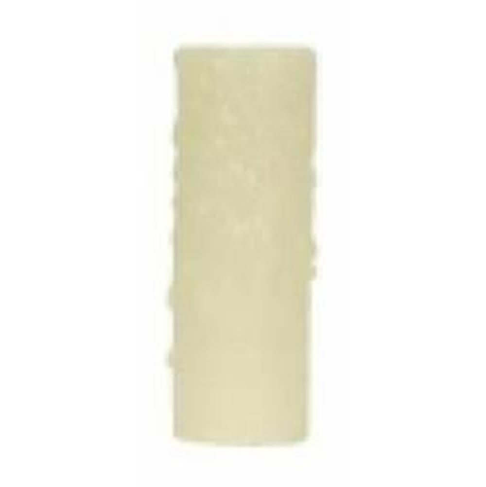 Satco 3'' Ivory Bees Wax Candle Cover