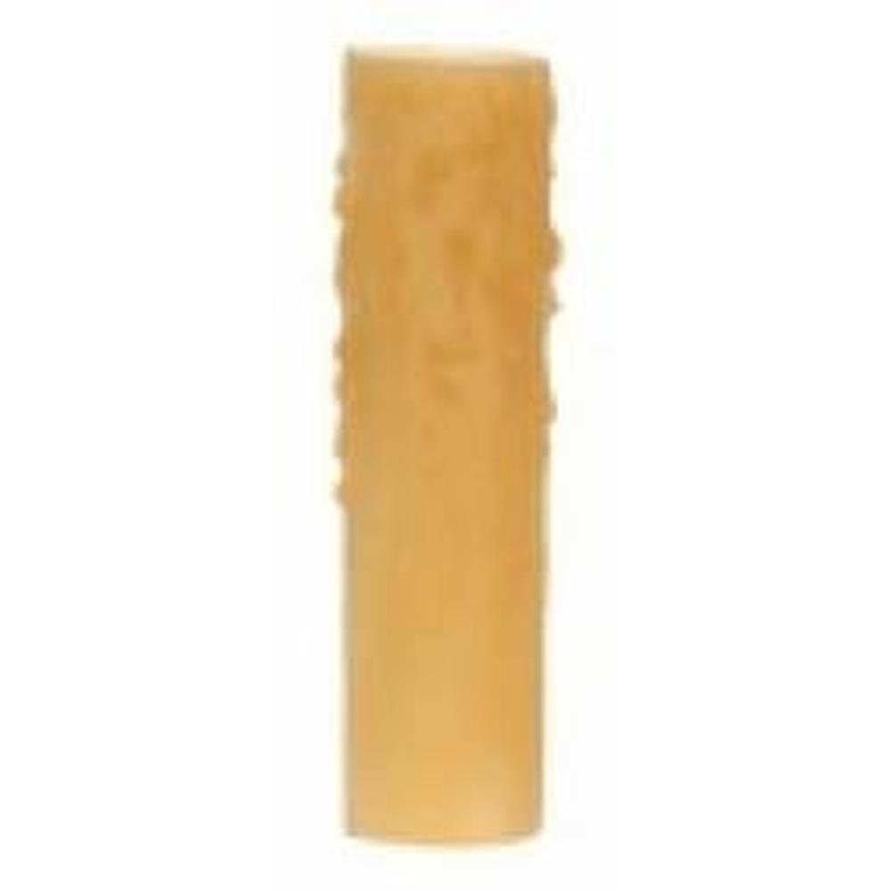 Satco 4'' Amber Bees Wax Candle Cover