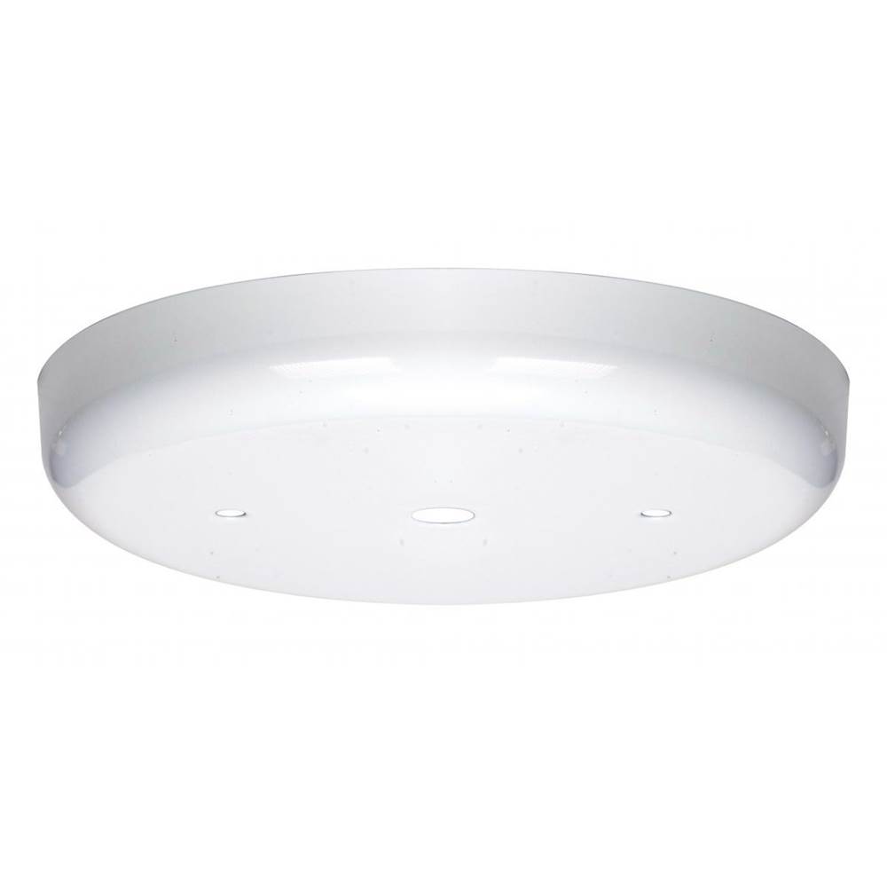 Satco White Finish Con Canopy Only