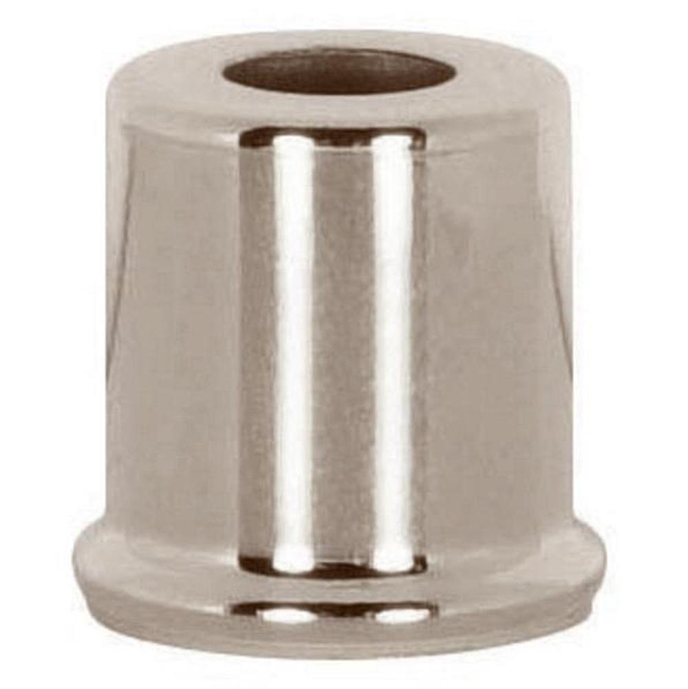 Satco 1'' Steel Spacer Polished Nickel 7/8''Dia 7/16''Ch