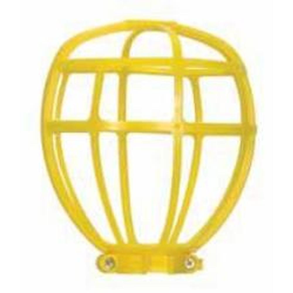 Satco Yellow Trouble Light Cage With