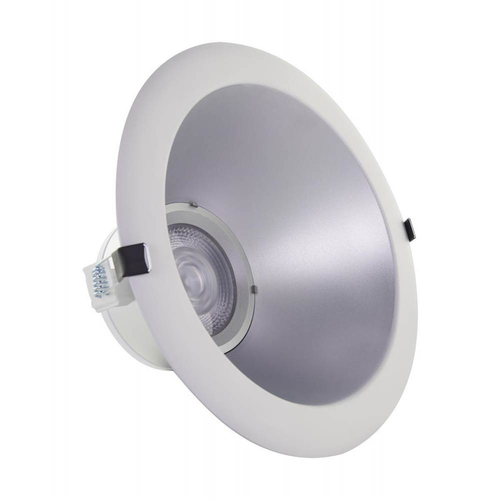 Satco 32 W Commercial LED Downlight, 8'', Color Adjustable, Lumen Adjustable, 120-277 V