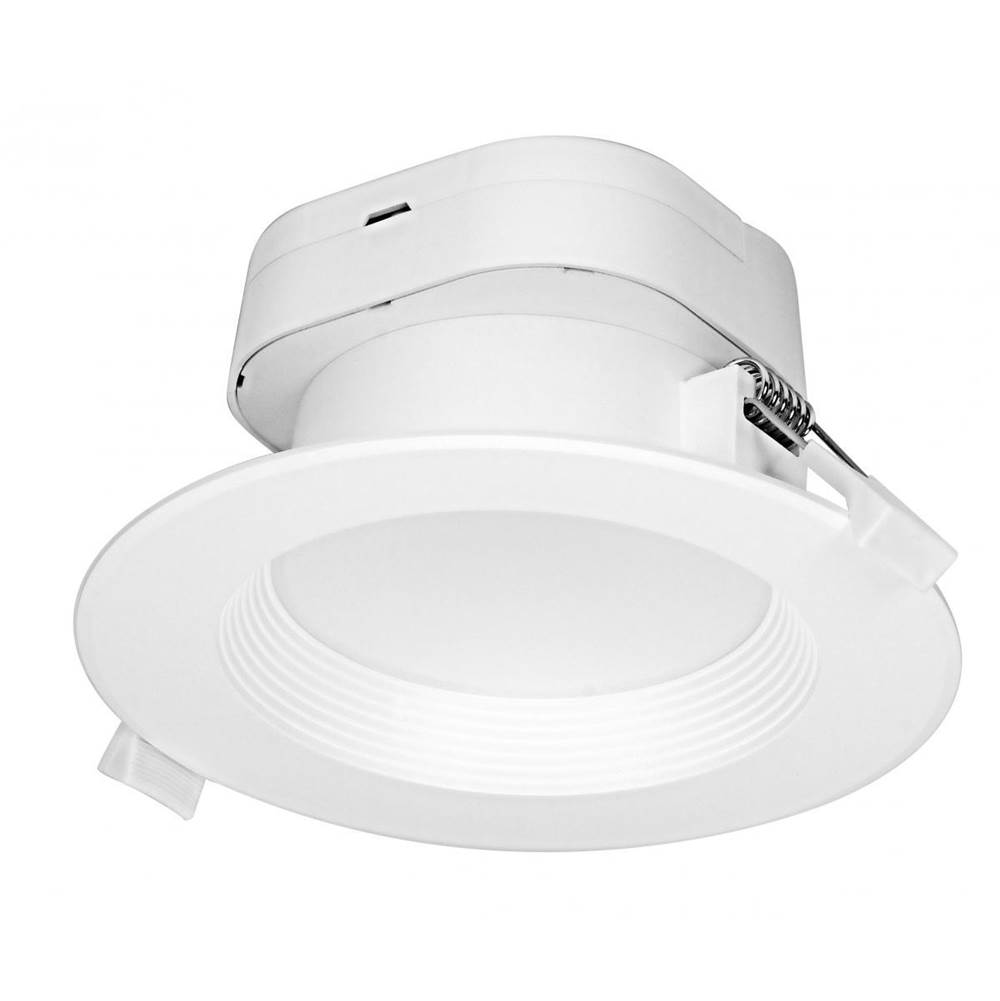 Satco 7 W LED Direct Wire Downlight, 4'', 3000K, 120 V, Dimmable