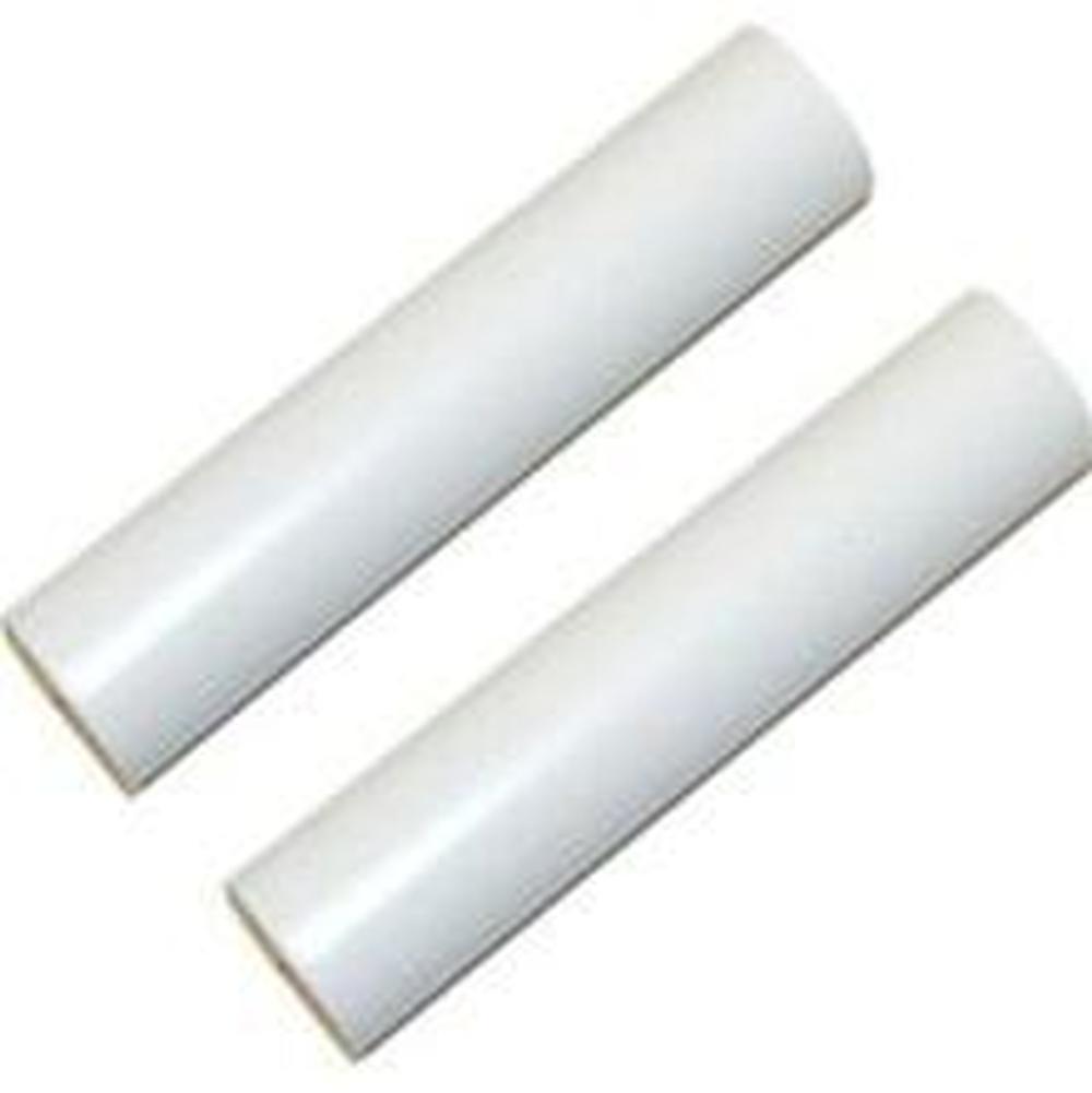 Satco 2-4'' White Plastic Candelabra Candle Cover
