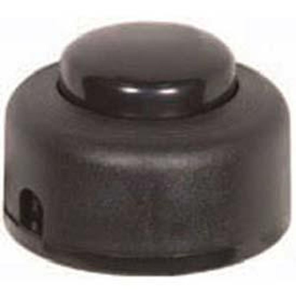 Satco Step On Switch with 15 ft Spt-2 Black W