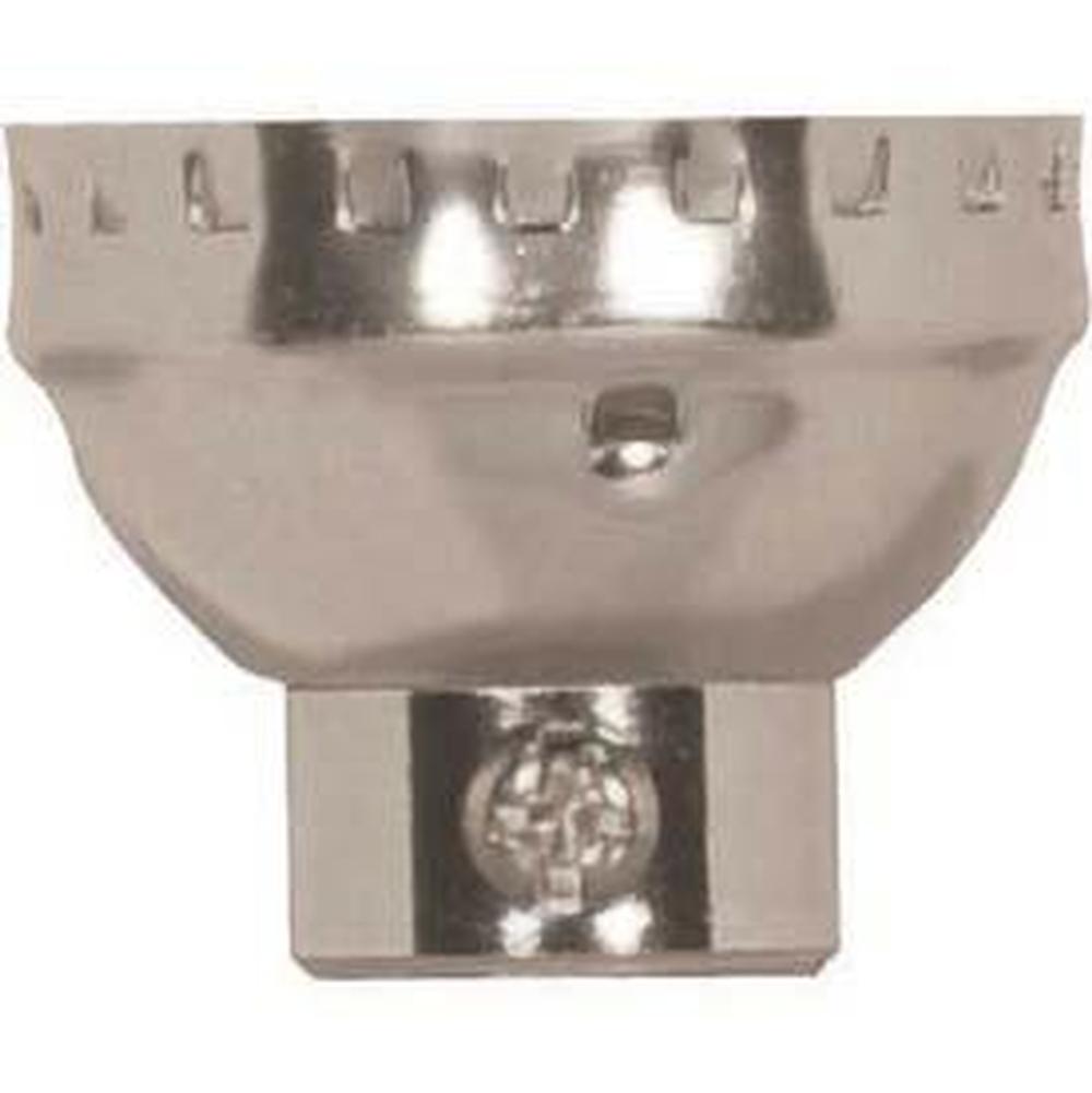 Satco Polished Nickel Solid Brass Cap 1/4 WSS